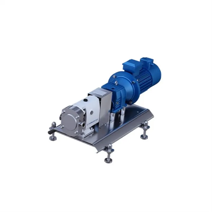Double Mechanical Seal Lobe Pump